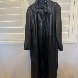 Preston & York Black Leather Jacket